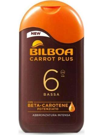 BILBOA CARROT SPF 6 LATTE SOLARE ML 200