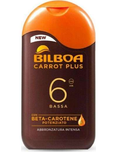 BILBOA CARROT SPF 6 LATTE SOLARE ML 200