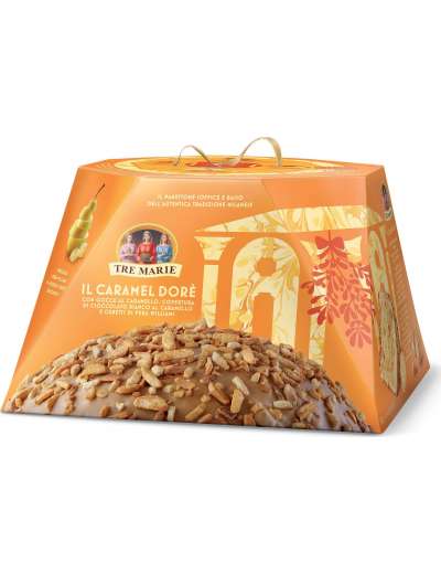 TRE MARIE PANETTONE IL CARAMEL DORE' GR 900