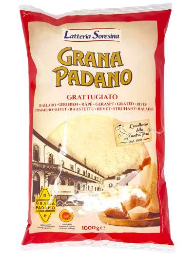 SORESINA GRANA PADANO GRATTUGIATO BUSTA GR 1000