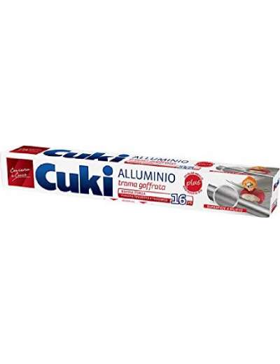 CUKI ALLUMINIO 16 MT TRAMA GOFFRATA PZ 1