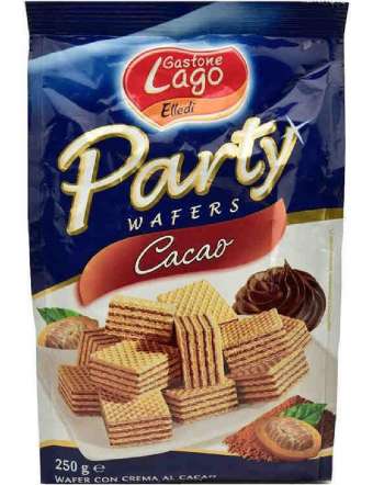 LAGO PARTY WAFER CACAO GR 250