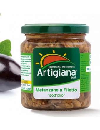 ARTIGIANA SUD FILETTI DI MELANZANE GR 200