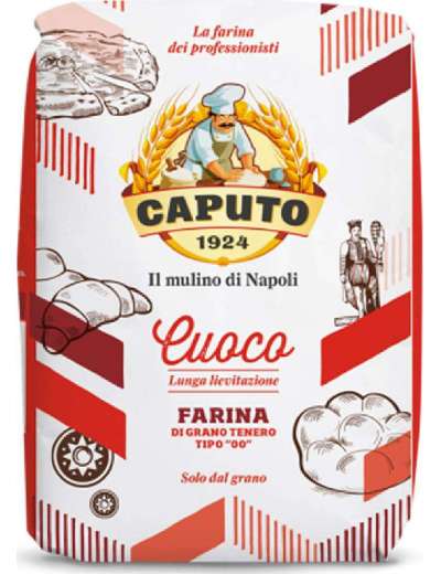 CAPUTO FARINA SACCOROSSO DI GRANO TENERO TIPO 00 KG 5