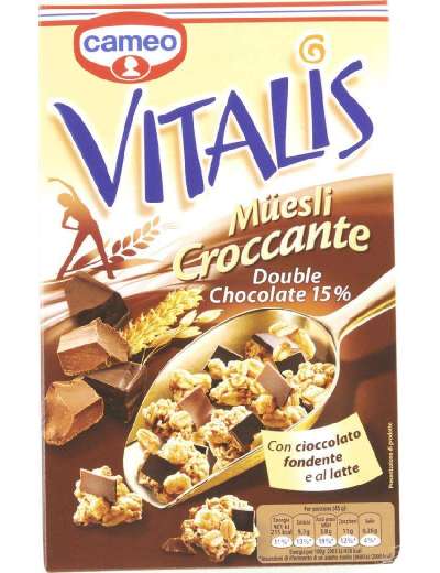CAMEO VITALIS DOUBLE CHOCOLATE GR 300
