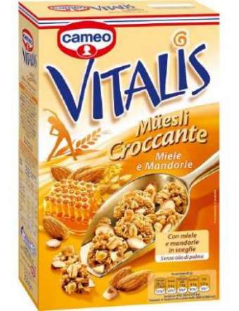 CAMEO VITALIS MIELE E MANDORLE GR 300