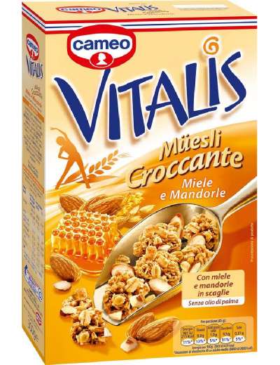 CAMEO VITALIS MIELE E MANDORLE GR 300
