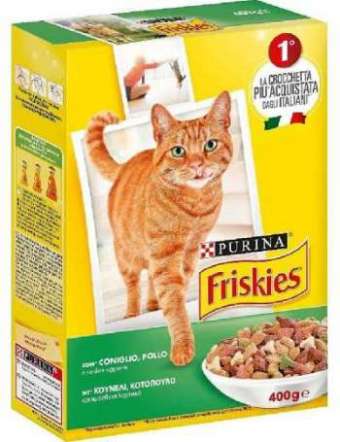 FRISKIES GATTO CONIGLIO POLLO E VERDURE GR 400