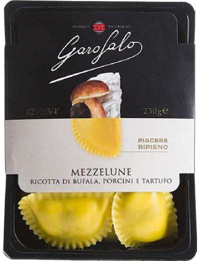 GAROFALO RICOTTA PORCINI TARTUFO MEZZALUNA CONFEZIONE GR 230