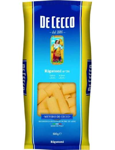 DE CECCO N 24 RIGATONI GR 500
