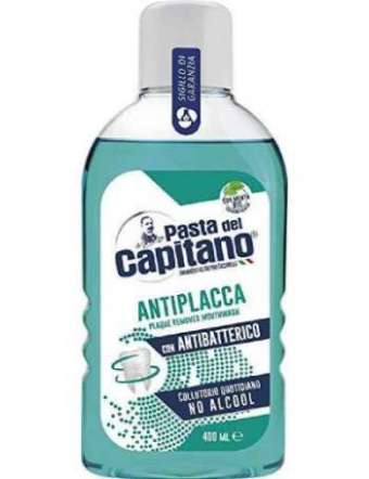 PASTA CAPITANO COLLUTORIO ANTIPLACCA FLACONE ML 400