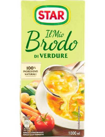 STAR BRODO LIQUIDO DI VERDURE LT 1