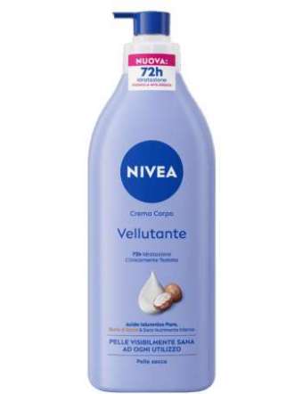 NIVEA BODY CREMA CORPO FLUIDA VELLUTANTE BURRO DI KARITE' PELLE SECCA ML 500