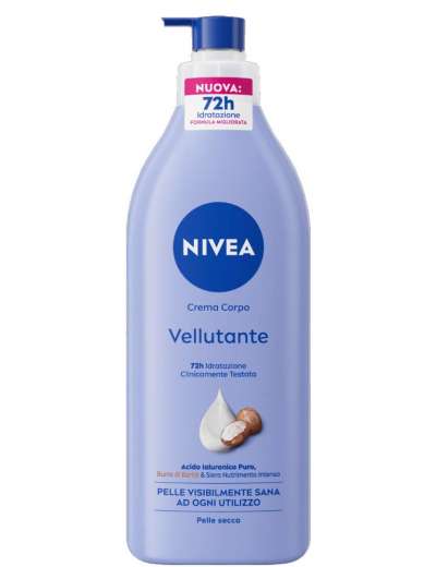 NIVEA BODY CREMA CORPO FLUIDA VELLUTANTE BURRO DI KARITE' PELLE SECCA ML 500