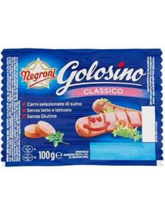 NEGRONI GOLOSINO WURSTEL GR 100