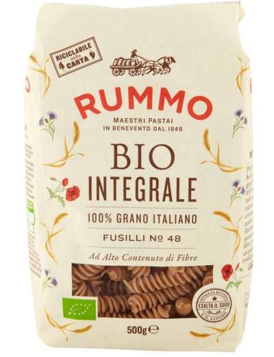 RUMMO 48 FUSILLI INTEGRALI BIO GR 500