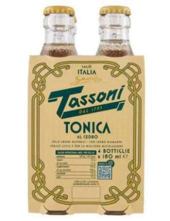 TASSONI TONICA CEDRO 4X18 CL 72