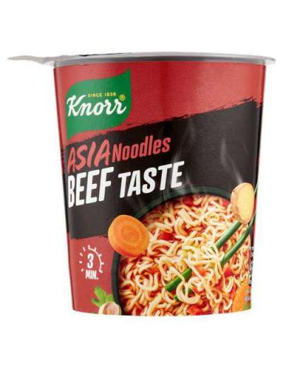 KNORR NOODLES BEEF GR 63