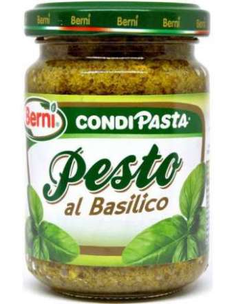 BERNI PESTO AL BASILICO CON GRANA PADANO GR 135