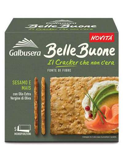 GALBUSERA BELLEBUONE CRACKER SESAMO 200G