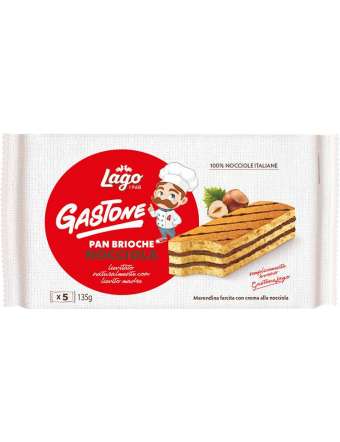 LAGO PAN BRIOCHE NOCCIOLA X5 GR 135