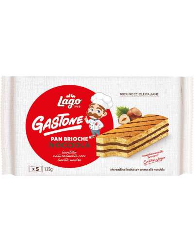 LAGO PAN BRIOCHE NOCCIOLA X5 GR 135