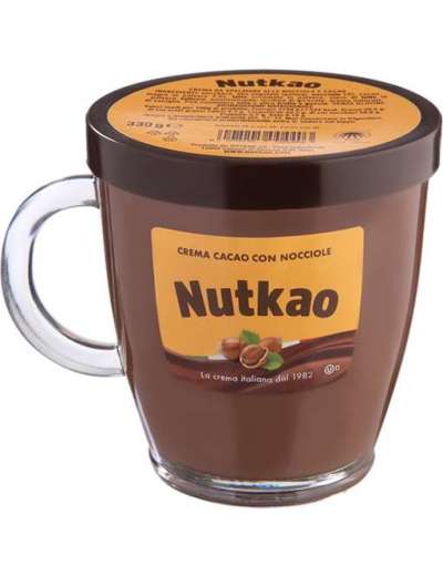 NUTKAO CREMA CACAO TAZZA GR 330