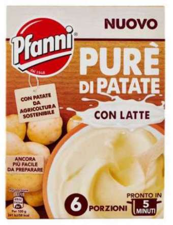 PFANNI PURE CON LATTE X2 GR 95