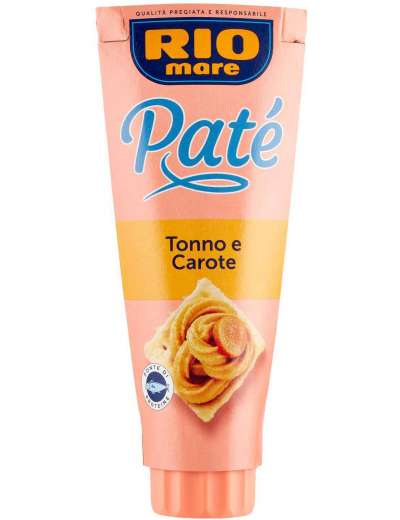 RIO MARE PATE TONNO E CAROTE GR 100