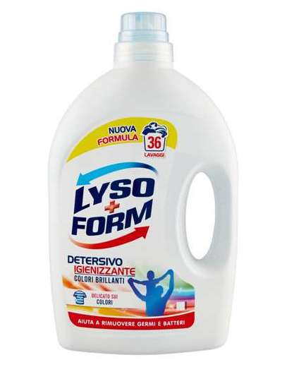 LYSOFORM COLOR DETERSIVO LAVATRICE 36 LAVAGGI