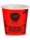 CLENDY BIO BICCHIERI CAFFE ROSSI 50 PZ