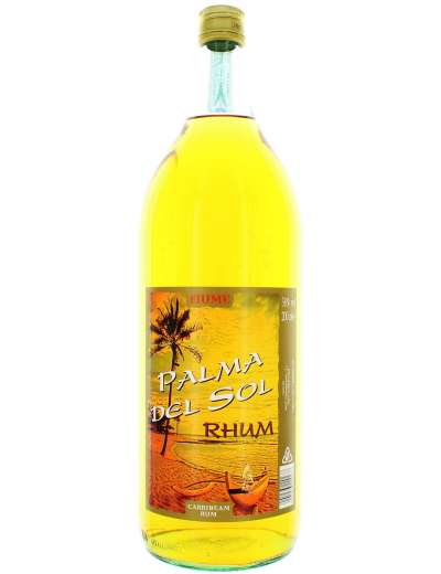 FIUME RUM SCURO PALMA DEL SOL LT 2