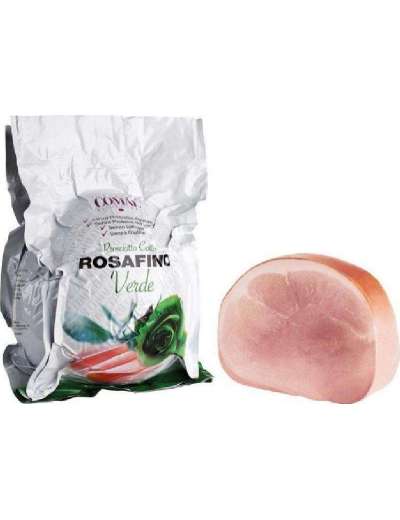 ROSAFINO PROSCIUTTO COTTO VERDE KG 9 ROSAFINO PROSCIUTTO COTTO VERDE KG 9