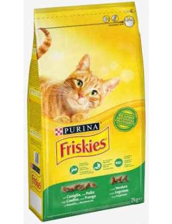 FRISKIES GATTO CONIGLIO POLLO VERDURE KG 2