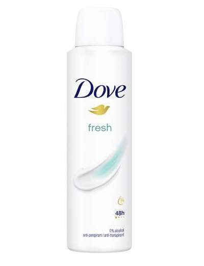 DOVE DEO SPRAY FRESH ML 150