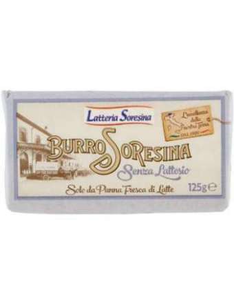 SORESINA BURRO SENZA LATTOSIO GR 125