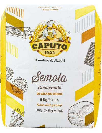 CAPUTO SEMOLA DI GRANO DURO RIMACINATA KG 5