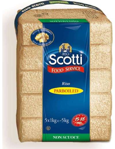 SCOTTI RISO RIBE FINE PARBOILED 5X1KG