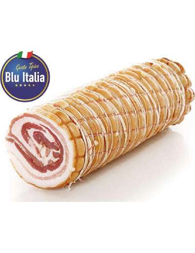 BLU ITALIA PANCETTA PAESANA INTERA CON CARTA KG 4
