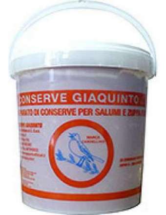 GIAQUINTO PREPARATO DI CONSERVE PER SALUMI E ZUPPA FORTE SECCHIO KG 10