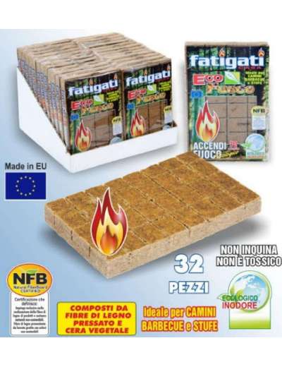 FATIGATI ACCENDIFUOCO ECOLOGICO X32 PZ