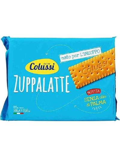 COLUSSI ZUPPALATTE BISCOTTI GR 500