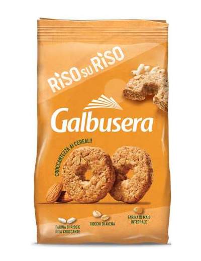 GALBUSERA RISO SU RISO CEREALI E MANDORLE GR 290