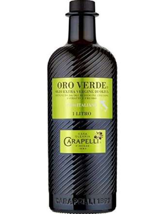 CARAPELLI ORO VERDE OLIO EXTRAVERGINE 100% ITALIANO LT 1
