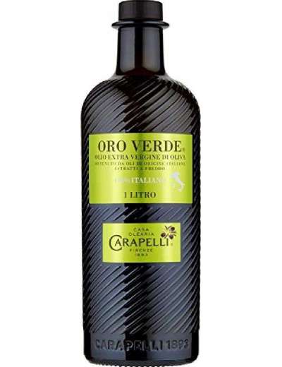 CARAPELLI ORO VERDE OLIO EXTRAVERGINE 100% ITALIANO LT 1