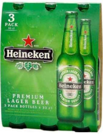 HEINEKEN BIRRA BOTTIGLIA 3X33 CL