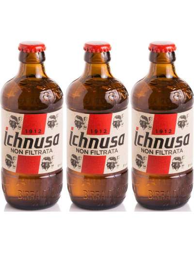 ICHNUSA BIRRA NON FILTRATA 3X33 CL