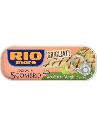 RIO MARE SALMONE GRIGLIATO CON OLIO EXTRA VERGINE GR 125