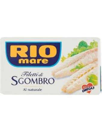 RIO MARE SGOMBRO AL NATURALE GR 125