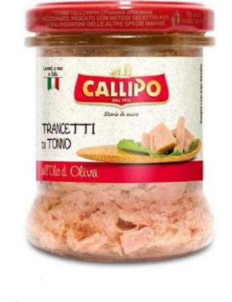 CALLIPO TRANCETTI DI TONNO ALL'OLIO D'OLIVA GR 170